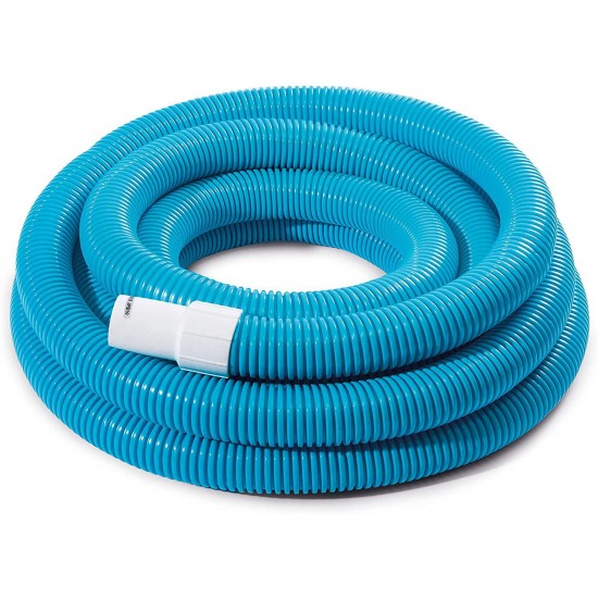 Intex 29083E N/AA Spiral Hose for Pool Filters, 1.5in X 25ft, One Size, Blue