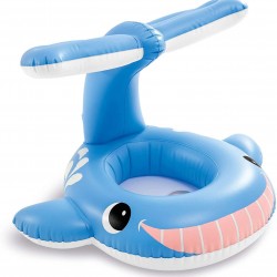Intex Jolly Whale Shaded Baby Float, for Ages 1-2, Multi