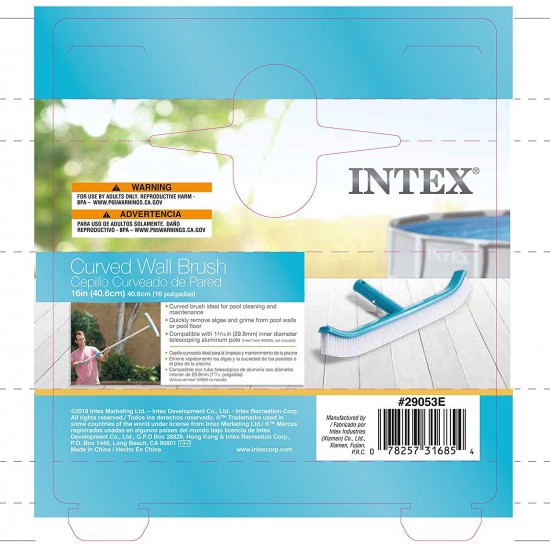 Intex Curved Wall Brush for Pools