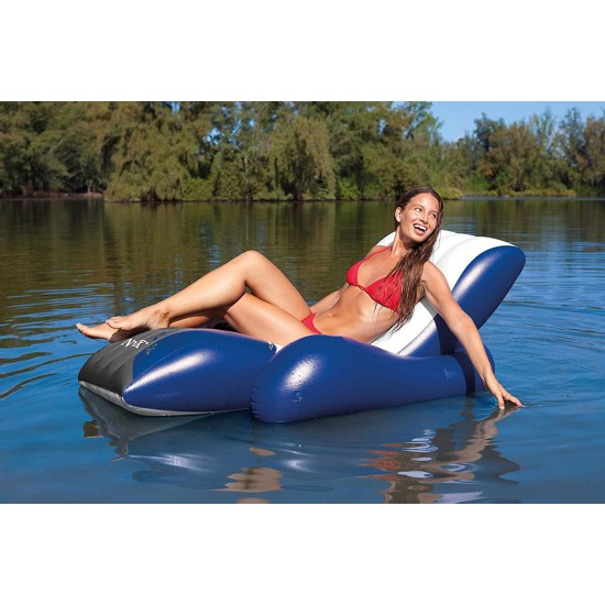 Floating Recliner Inflatable Lounge, 71in X 53in