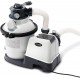 Intex Krystal Clear Sand Filter Pump for Above Ground Pools, 10-inch, 110-120V with GFCI