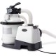 Intex Krystal Clear Sand Filter Pump for Above Ground Pools, 10-inch, 110-120V with GFCI
