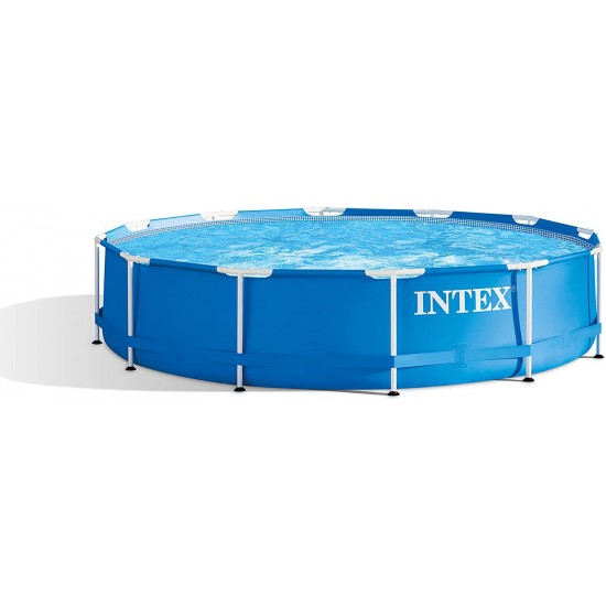 Intex 12ft x 30in Metal Frame Pool with Filter Pump
