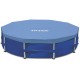 Intex Round Metal Frame Pool Cover, Blue, 15 ft