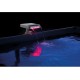 Intex 28090E Innovative Hydroelectric 3 Multi Colored LED Relaxing Waterfall Cascade Above Ground Swimming Pool Attachment, White