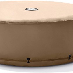Intex Purespa Deluxe Cover, Energy Efficient Cover for 4-Person Round Purespa (Replacement Cover Only)