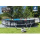 Intex 26333EH Ultra XTR Set Above Ground Pool, 20ft X 48in, Gray