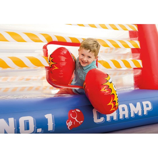 Intex Jump-O-Lene Boxing Ring Inflatable Bouncer, 89