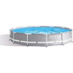 Intex Round Prism Frame Pool Set | 12ft x 30