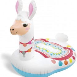 Intex Cute Llama Inflatable Ride-On, for Ages 14+, Multi