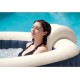 Intex 28429E PureSpa Plus 4 Person Portable Inflatable Hot Tub Spa with 140 Bubble Jets and Built in Heater Pump, Navy