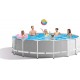 Intex Round Prism Frame Pool Set | 15ft x 48