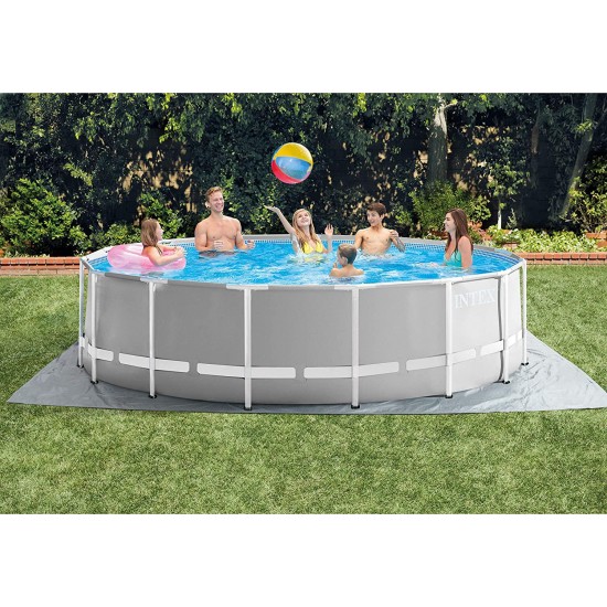 Intex Round Prism Frame Pool Set | 15ft x 48