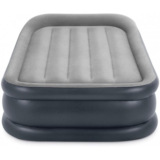 Intex Dura-Beam Series Pillow Rest Raised Airbed with Internal Pump (2021 Model)