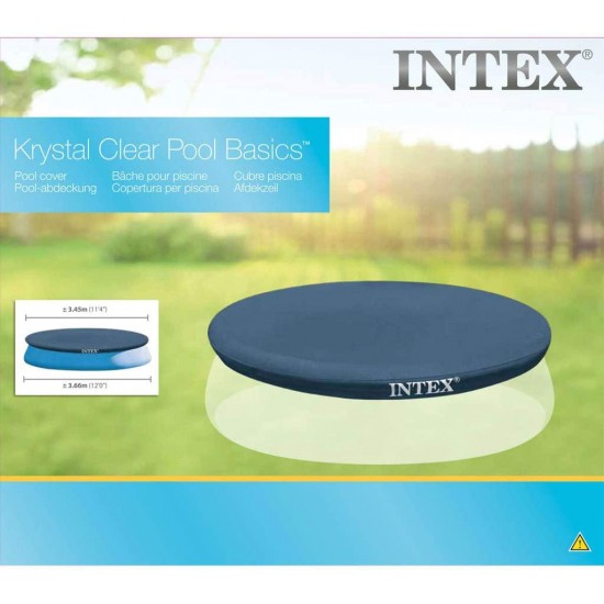 Intex 12-Foot Round Easy Set Pool Cover