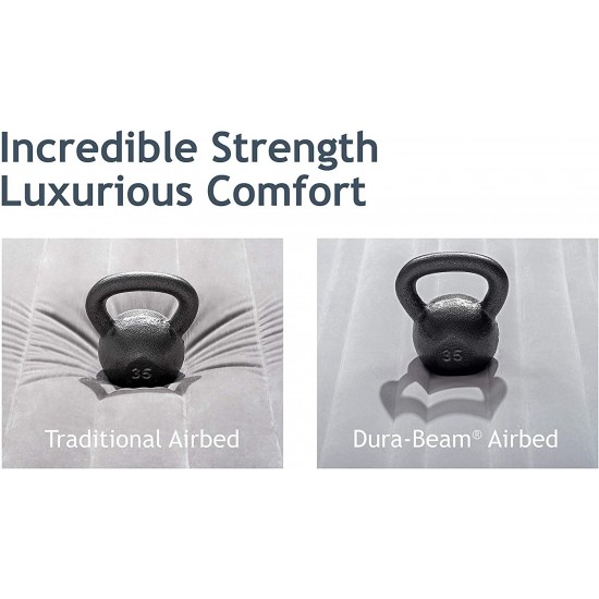 Intex Dura-Beam Deluxe Comfort Plush Elevated Airbed Series (2020 Model)