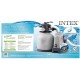 Intex Krystal Clear 1500 GPH Sand Filter Pump & Saltwater System with E.C.O. (Electrocatalytic Oxidation) for Above Ground Pools, 110-120V with GFCI