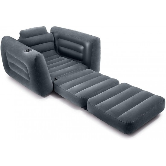 Intex Pull-Out Chair Inflatable Bed, 42