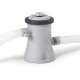 Intex Krystal Clear Cartridge Filter Pump for Above Ground Pools, 330 GPH Pump Flow Rate, 110-120V with GFCI
