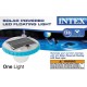 Intex Floating LED Pool Light, Solar Powered with Auto-On at Night
