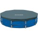 Intex Round Metal Frame Pool Cover, Blue, 10 ft